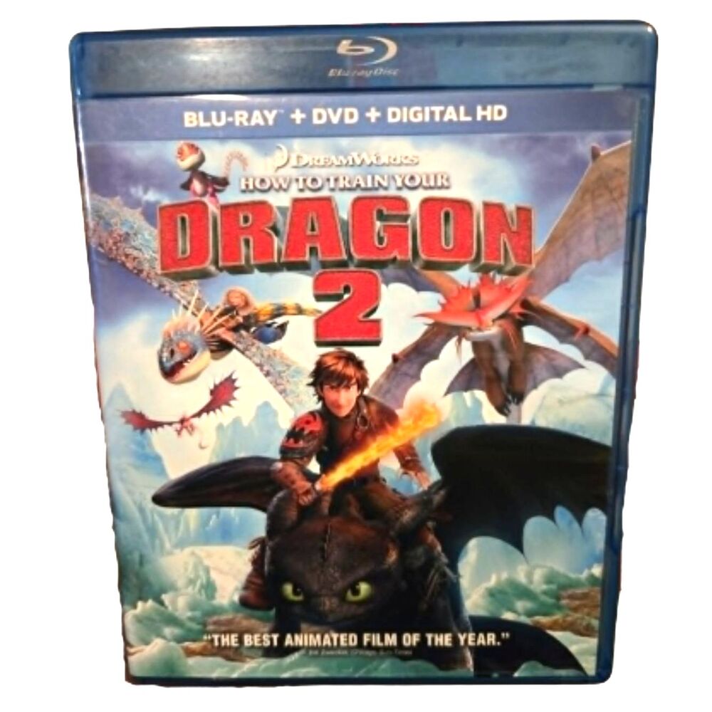 How to Train Your Dragon 2 Blu-ray + DVD DreamWorks (No digital code)